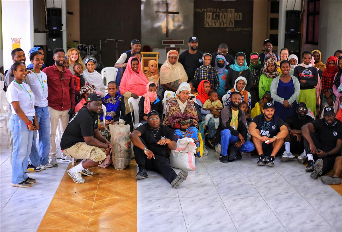 BeLight community gathering in Ethiopia